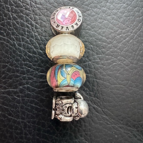 Charming Bead Bundle – Forever Pink Gemstone and beads Charm Set - Picture 2 of 2